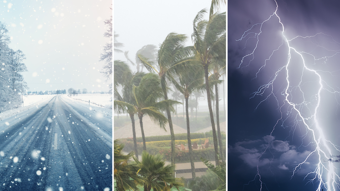 Snow, Hurricane, and Lightning