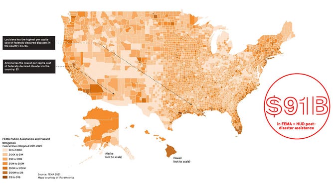 Atlas of Disaster FEMA assistance by county