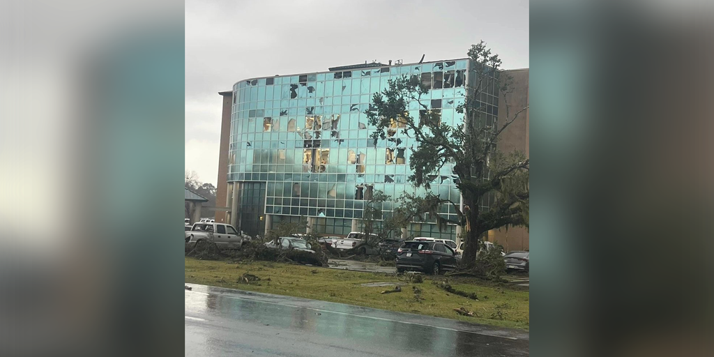 Violent tornado damages hospital, homes in New Iberia, Louisiana Fox