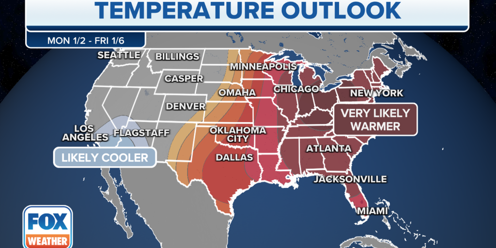 Winter weather break: Pattern flips to warmth after arctic blast ...