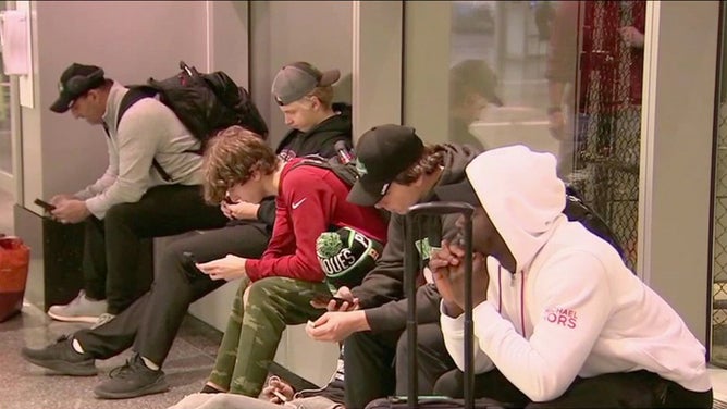 Passengers stranded in Boston