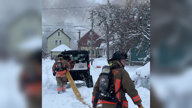 DHSES remains on the ground in Erie County, where our State Fire team continues to support a number of firehouses across the City of Buffalo, including UTVs assisting with operations and LMTVs quickly transporting firefighters to active scenes.