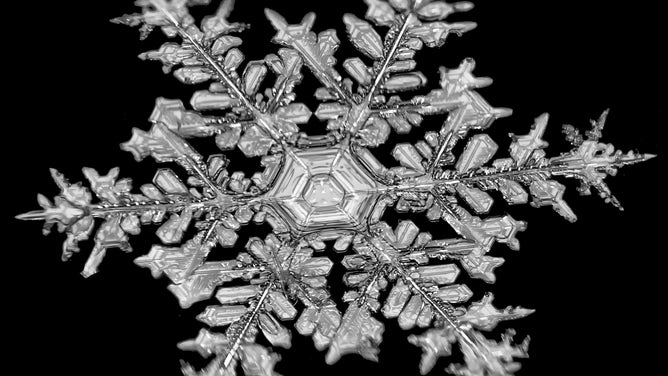 Why snowflakes come in beautiful, different shapes