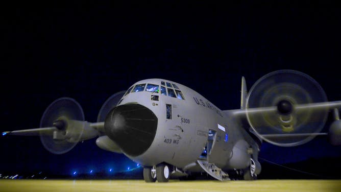 Hurricane Hunters Hercules Aircraft