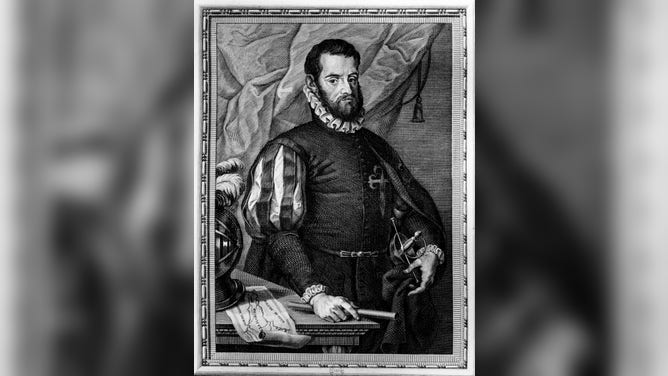 Pedro Menendez de Aviles, 16th century.