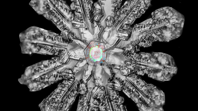 A 12-sided snowflake? Colorado photographer captures unusual