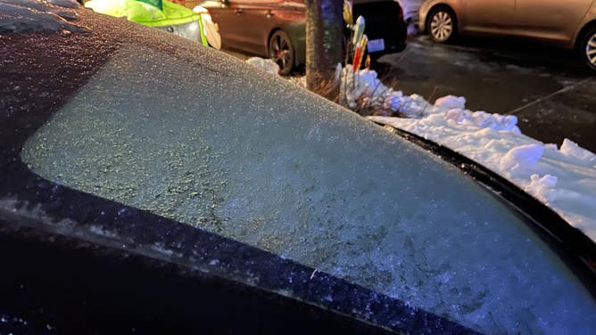 Ice in Seattle area