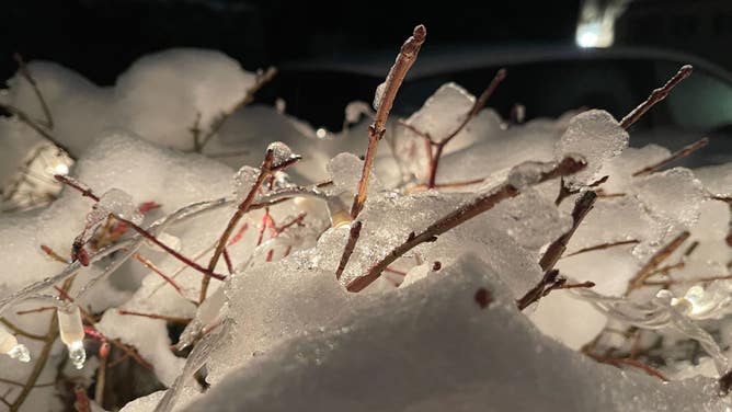 Ice in Seattle area
