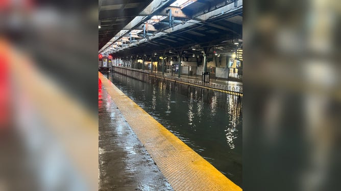 Hoboken Terminal in New Jersey was flooded on Dec. 23, 2022 causing delays across NJ Transit.