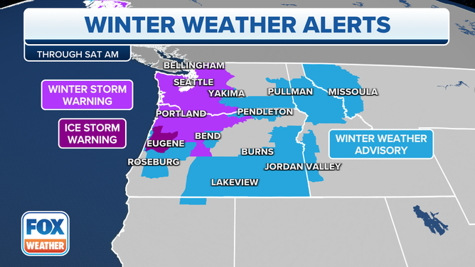 Pacific Northwest Winter Alerts
