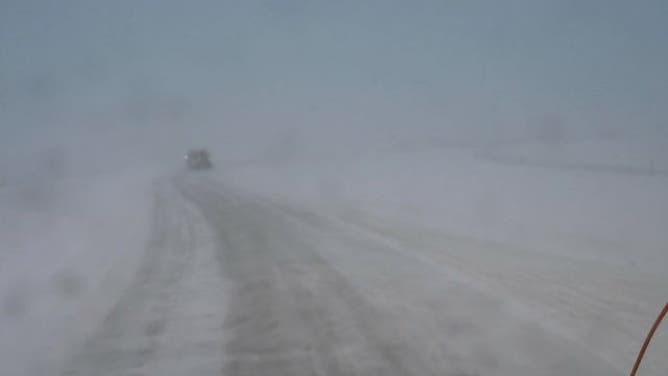 Freezing rain, heavy snow and high winds closed Interstate 90 in South Dakota on Dec. 13, 2022. (Image: South Dakota Department of Transportation)