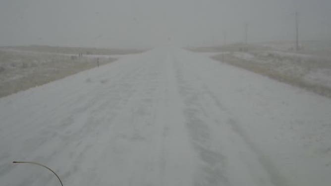Freezing rain, heavy snow and high winds closed Interstate 90 in South Dakota on Dec. 13, 2022. (Image: South Dakota Department of Transportation)