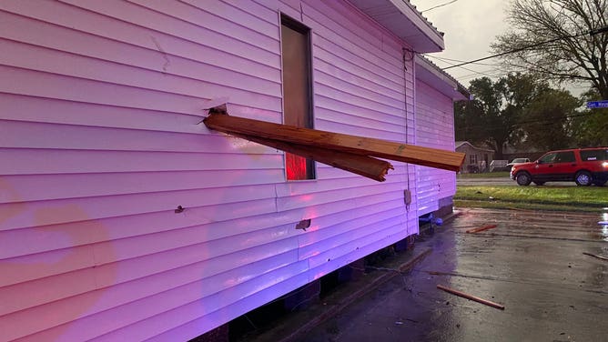 New Orleans Tornado Damage