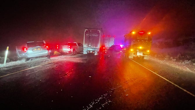30 vehicle pileup in Washington