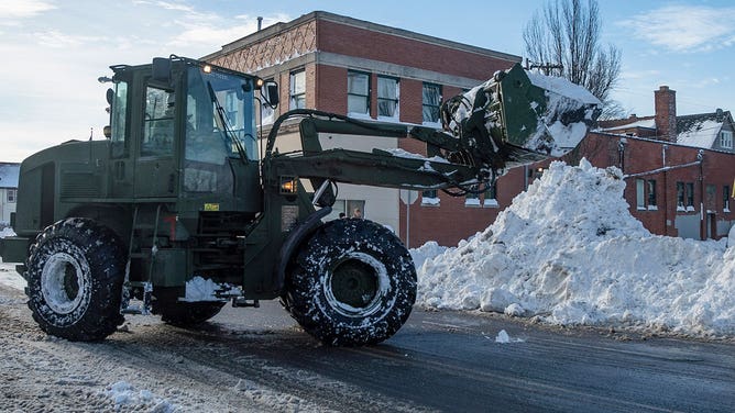 National Guard helping clear snow after Buffalo Blizzard