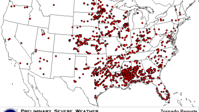 Tornado reports form 2022