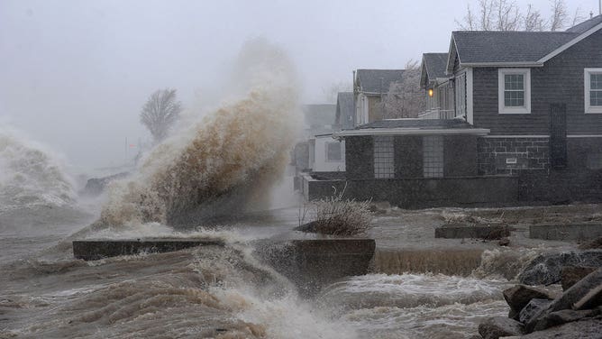 Lake Erie waves