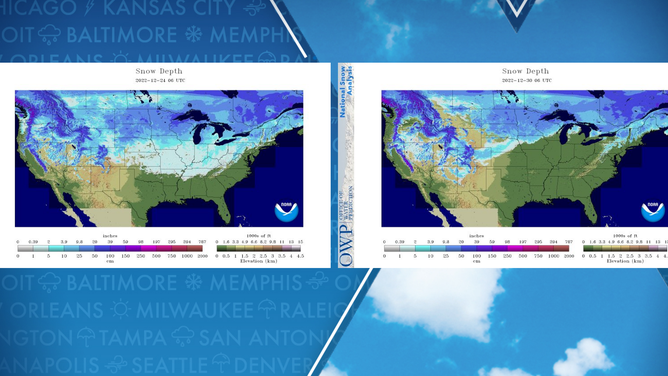 US Snow Coverage