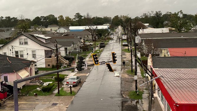 Tornado damage south of New Orleans (Councilman Scott Walker)