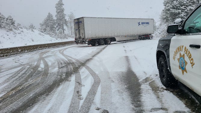 Semi crash on I-80