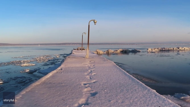 Frozen Lake Superior