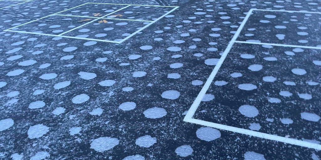 Polka dot surprise: 'Rare' pattern of air pockets pop up in Utah school ...