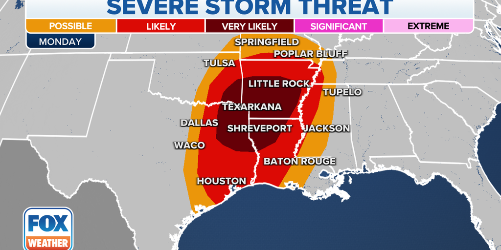 The Daily Weather Update From FOX Weather: 2023 Could Start With Severe ...