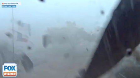 Watch: Security camera shows tornado hitting a Texas community center