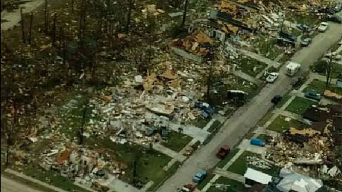 Houston 1992 tornado damage