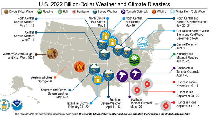 2022 billion-dollar disasters in detail