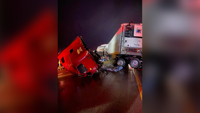 Several crashes were reported on Interstate 40 in Forrest City, Arkansas, on Tuesday morning.