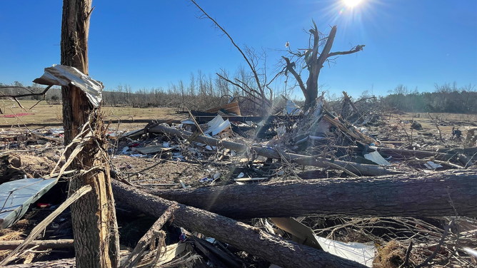 FOX Weather correspondent Nicole Valdes is in Autauga County, Alabama, where crews are continuing to clean up following a deadly tornado on Thursday. A severe weather outbreak last week has claimed the lives of at least nine people so far.