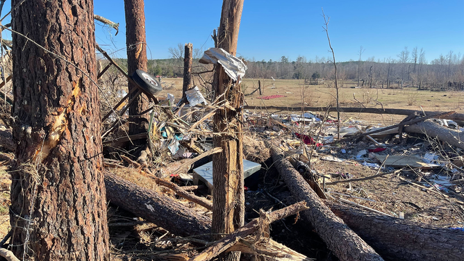 FOX Weather correspondent Nicole Valdes is in Autauga County, Alabama, where crews are continuing to clean up following a deadly tornado on Thursday. A severe weather outbreak last week has claimed the lives of at least nine people so far.