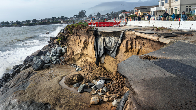 Dramatic Images Show Devastation From Onslaught Of Atmospheric Rivers   California Storm Damage 01092023 