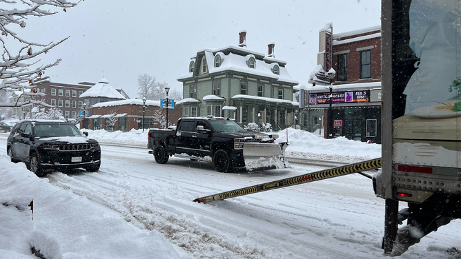FOX Weather multimedia journalist Brandy Campbell is in Concord, New Hampshire, where a winter storm has dropped several inches of snow.