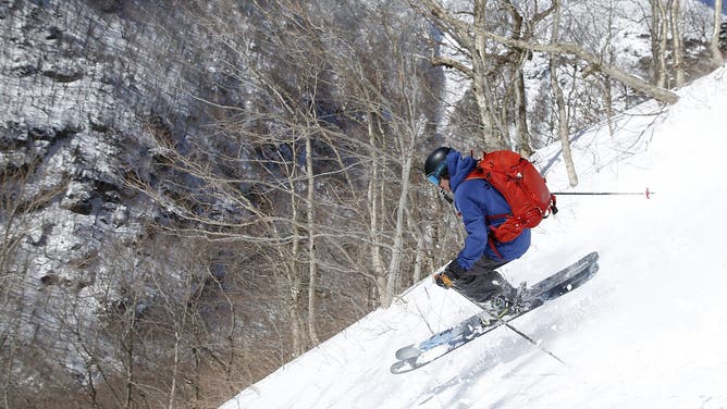 A Vermont skier.