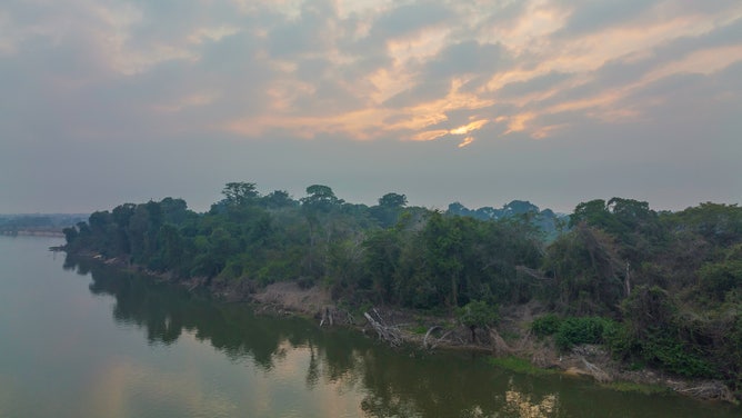 The Guaporé/Inténez River in the Amazon Basin in South America.