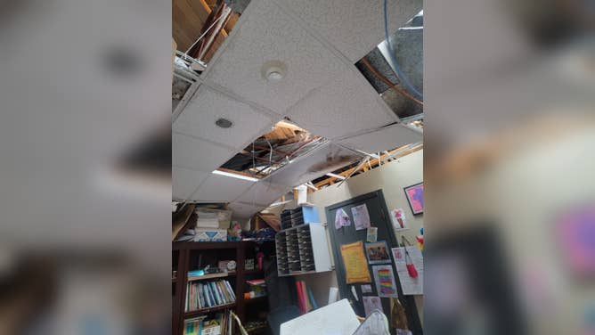 Daycare damaged by a tornado
