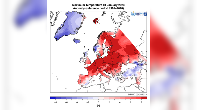 temperatures warmer than normal 