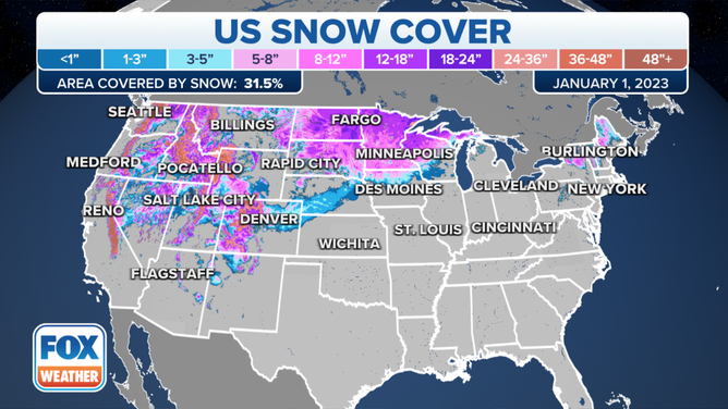 Snow Cover - Jan 1