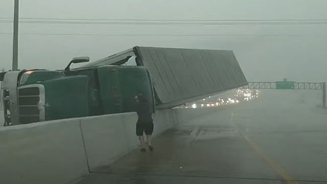 Houston I-45 Damage