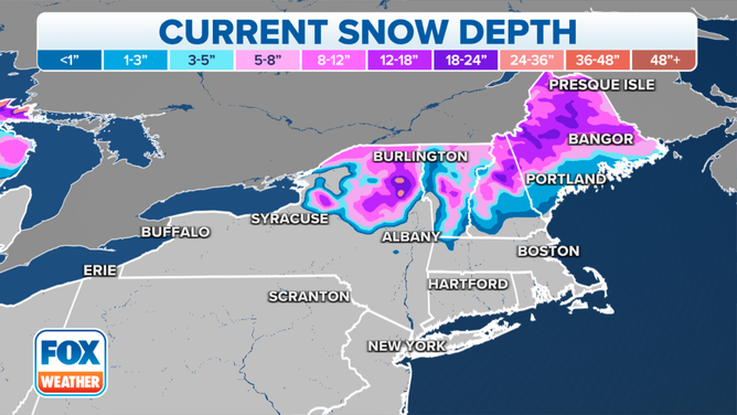 Northeast snowpack