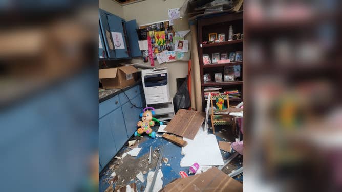 Daycare damaged by a tornado
