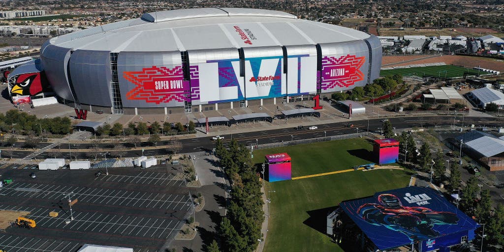 How Super Bowl LVII puts a spin on the classic grass field