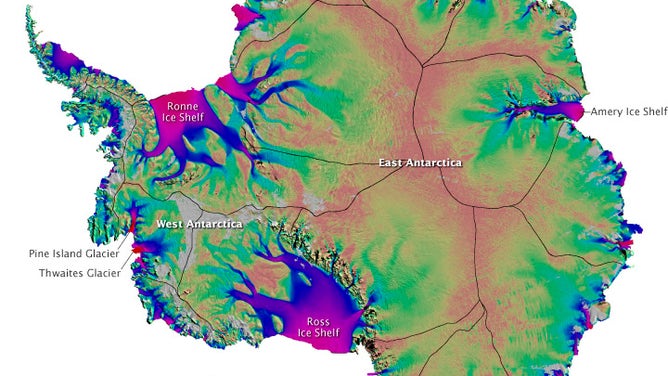 Antarctic Ice Velocity Maps