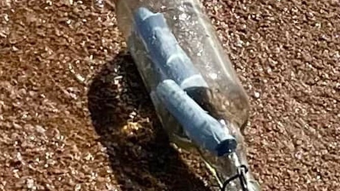 Bottle found along a Florida Beach
