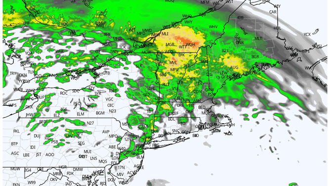 HRRR model from WeatherBell