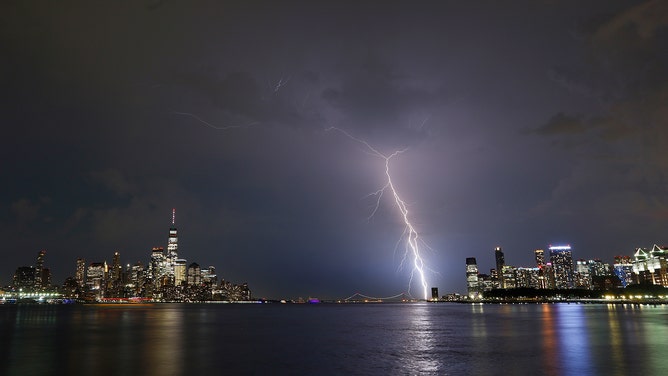 Lightning Strikes in New York City