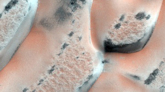 Frost on Mars