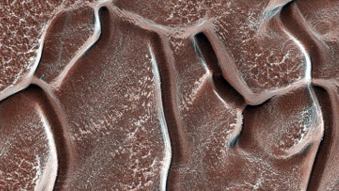 Frost on Mars